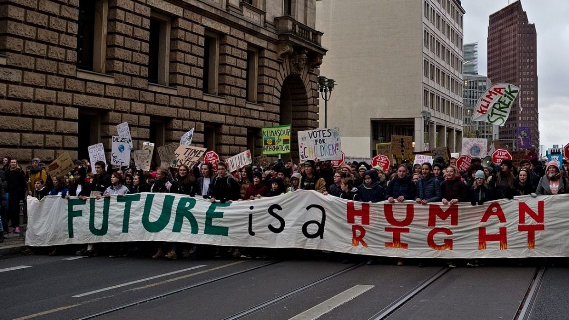 "Fridays for Future"-Demo zum 4. globalen Klimastreik am 29. November 2019 in Berlin