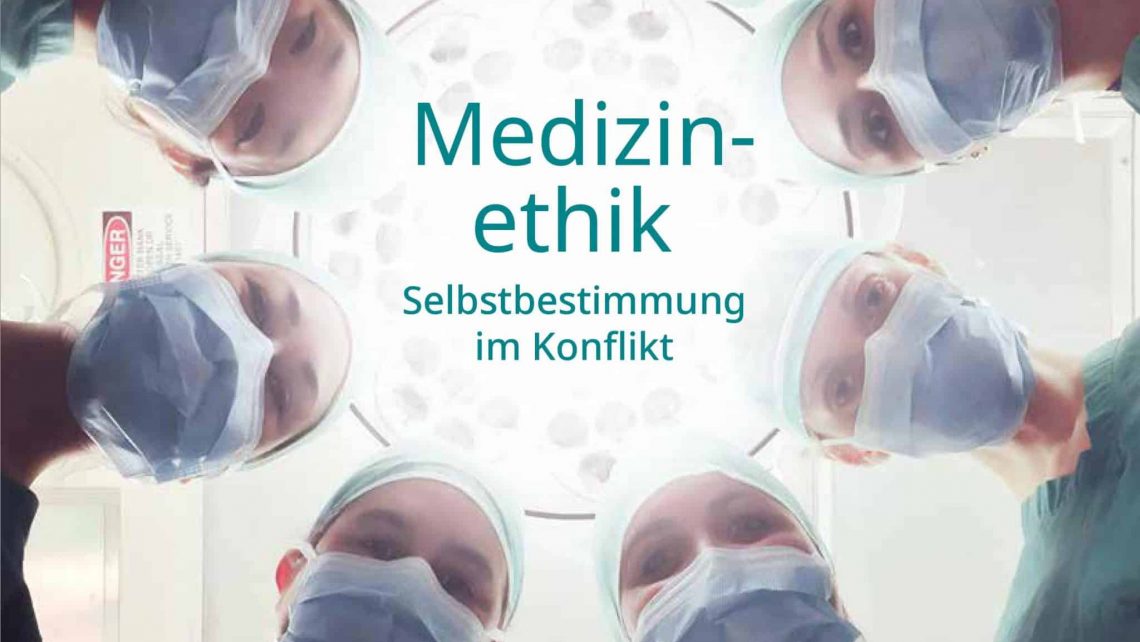Ausschnitt des Covers der aktuellen Ausgabe: Die "diesseits" Nr. 131 widmet sich dem Thema Medizinethik.